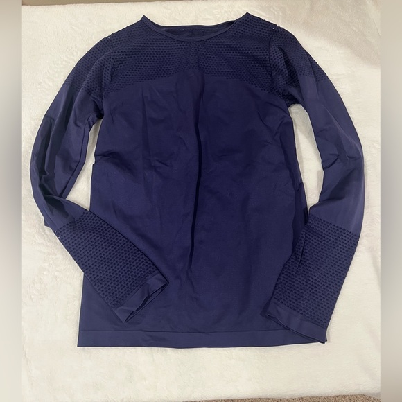 Tops - Unbranded Performance Workout Long Sleeve Top With Mesh Panels